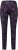 Ulla Popken Geometric Wave Quick Drying Ski Leggings Black - Džíny & Kalhoty ve Velkých Velikostech – Plus Size - 