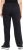 Ulla Popken Track Pants Black - Džíny & Kalhoty ve Velkých Velikostech – Plus Size - 