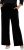 Ulla Popken Velvet Suit Pants Black - Džíny & Kalhoty ve Velkých Velikostech – Plus Size - 