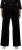 Ulla Popken Velvet Suit Pants Black - Džíny & Kalhoty ve Velkých Velikostech – Plus Size - 