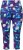 Ulla Popken Neon Bubble Quick Dry Leggings Blue - Džíny & Kalhoty ve Velkých Velikostech – Plus Size - 