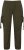 Ulla Popken Elastic Waist Cargo Pants Olives Grey - Džíny & Kalhoty ve Velkých Velikostech – Plus Size - 