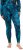 Ulla Popken Ink Print Functional Ski Leggings Blue - Džíny & Kalhoty ve Velkých Velikostech – Plus Size - 