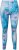 Ulla Popken Marble Ski Leggings Blue - Džíny & Kalhoty ve Velkých Velikostech – Plus Size - 