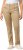 Ulla Popken Mony Tapered Leg Zip Pocket Pants Dark Putty - Džíny & Kalhoty ve Velkých Velikostech – Plus Size - 