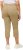 Ulla Popken Cropped Stretch Fit Mony Pants Dark Putty - Džíny & Kalhoty ve Velkých Velikostech – Plus Size - 