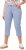Ulla Popken Capri Boyfriend Jeans Blue - Džíny & Kalhoty ve Velkých Velikostech – Plus Size - 
