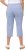 Ulla Popken Capri Boyfriend Jeans Blue - Džíny & Kalhoty ve Velkých Velikostech – Plus Size - 