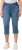 Ulla Popken Sienna Stretch Denim Capris Blue - Džíny & Kalhoty ve Velkých Velikostech – Plus Size - 