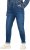 Ulla Popken Rivet Detail Mom Jeans Blue - Džíny & Kalhoty ve Velkých Velikostech – Plus Size - 