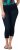 Ulla Popken Cropped Raw Hem Jeggings Denim Blue - Džíny & Kalhoty ve Velkých Velikostech – Plus Size - 