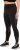 Ulla Popken Mesh Panel Leggings Black - Džíny & Kalhoty ve Velkých Velikostech – Plus Size - 