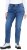 Ulla Popken Lightly Distressed Boyfriend Jeans Blue - Džíny & Kalhoty ve Velkých Velikostech – Plus Size - 