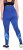 Ulla Popken Quick Dry Abstract Print Leggings Blue - Džíny & Kalhoty ve Velkých Velikostech – Plus Size - 