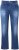 Ulla Popken Tapered Leg Lightly Distressed Jeans Denim Blue - Džíny & Kalhoty ve Velkých Velikostech – Plus Size - 