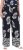 Ulla Popken Fossil Print Elastic Waist Palazzo Pants Black - Džíny & Kalhoty ve Velkých Velikostech – Plus Size - 