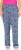 Ulla Popken Patch Print Elastic Waist Pants Navy - Džíny & Kalhoty ve Velkých Velikostech – Plus Size - 