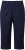Ulla Popken Stretch Fit Paper Bag Culottes Navy - Džíny & Kalhoty ve Velkých Velikostech – Plus Size - 
