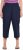 Ulla Popken Stretch Fit Paper Bag Culottes Navy - Džíny & Kalhoty ve Velkých Velikostech – Plus Size - 