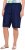 Ulla Popken Terry Cloth Palm Elastic Waist Shorts Blue - Džíny & Kalhoty ve Velkých Velikostech – Plus Size - 