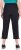 Ulla Popken Ultra Light Triple Function Cropped Softshell Pants Black - Džíny & Kalhoty ve Velkých Velikostech – Plus Size - 