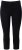 Ulla Popken Cropped Jeggings Black - Džíny & Kalhoty ve Velkých Velikostech – Plus Size - 