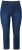 Ulla Popken Cropped Jeggings Blue Denim - Džíny & Kalhoty ve Velkých Velikostech – Plus Size - 