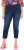 Ulla Popken Cropped Denim Look Stretch Fit Leggings Denim Blue - Džíny & Kalhoty ve Velkých Velikostech – Plus Size - 