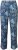 Ulla Popken Patchwork Paisley Elastic Waist Pants Blue - Džíny & Kalhoty ve Velkých Velikostech – Plus Size - 