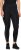 Ulla Popken Cargo Pocket Fleece Lined Sports Leggings Black - Džíny & Kalhoty ve Velkých Velikostech – Plus Size - 