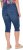 Ulla Popken Denim Elastic Waist Capres Blue Denim - Džíny & Kalhoty ve Velkých Velikostech – Plus Size - 