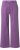 Ulla Popken Purple Fringed Hem Stretch Fit Jeans Lavender - Džíny & Kalhoty ve Velkých Velikostech – Plus Size - 