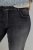 Ulla Popken Vintage Wash Jeggings Black - Legíny - Legíny v nadměrných velikostech