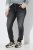 Ulla Popken Vintage Wash Jeggings Black - Legíny - Legíny v nadměrných velikostech