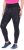 Ulla Popken Quick Drying Flower Print Leggings Black - Džíny & Kalhoty ve Velkých Velikostech – Plus Size - 