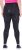 Ulla Popken Quick Drying Flower Print Leggings Black - Džíny & Kalhoty ve Velkých Velikostech – Plus Size - 