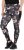 Ulla Popken Abstract Print Quick Dry Sports Leggings Black - Džíny & Kalhoty ve Velkých Velikostech – Plus Size - 