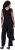 Ulla Popken Draped Sleeveless Glitter Jumpsuit Navy - Džíny & Kalhoty ve Velkých Velikostech – Plus Size - 