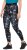 Ulla Popken Quick Drying Celestial Print Sport Leggings Black - Džíny & Kalhoty ve Velkých Velikostech – Plus Size - 