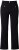 Ulla Popken Bengaline Elastic Waist Pants Black - Džíny & Kalhoty ve Velkých Velikostech – Plus Size - 