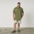 North Latitude 61129 Piké Polokošile s Výšivkou na Hrudi Olivově Zelená - Polokošile - Polokošile 2XL-8XL - Trička s límečkem 2XL-8XL
