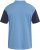 North Latitude 61131 Piké Polokošile s Kontrastními Rukávy a Výšivkou Modrá - Polokošile - Polokošile 2XL-8XL - Trička s límečkem 2XL-8XL