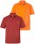 JP1880 Polo Shirts 2-pack Piqué Red Orange - Polokošile - Polokošile 2XL-8XL - Trička s límečkem 2XL-8XL