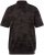 JP1880 Pique with All-over Print Polo Shirt TALL Black - TALL polokošile - TALL polo trička pro vysoké muže