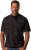 JP1880 Pique with All-over Print Polo Shirt TALL Black - TALL polokošile - TALL polo trička pro vysoké muže