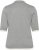 Kaffe Curve Lizzy Contrast Knitted Polo Grey Melange - Polokošile - 