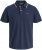 Jack & Jones Blaze Short Sleeve Polo Navy - Polokošile - Polokošile 2XL-8XL - Trička s límečkem 2XL-8XL