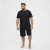 North Latitude Pyjama Shorts Black - Pyžama/oblečení pro volný čas - Pyžama/oblečení pro volný čas 2XL-10XL