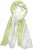 Ulla Popken Ombre Linen Blend Scarf Lime Green - Doplňky - 