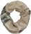 Ulla Popken Plaid Infinity Scarf Brown - Doplňky - 